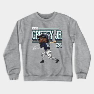 Ken Griffey Jr. Seattle Cartoon Crewneck Sweatshirt